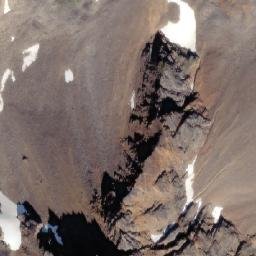Satellite imagery of Natlan Peak, CA