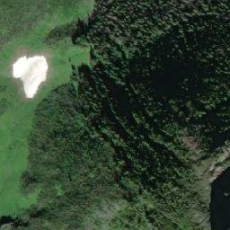 Satellite imagery of Klowkut Peak, CA