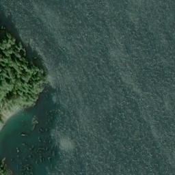 Satellite imagery of Punishment Point, US