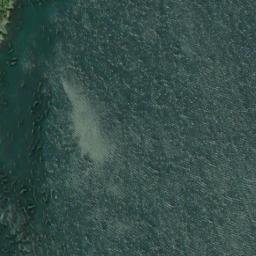 Satellite imagery of Punishment Point, US