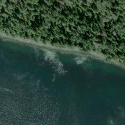 Satellite imagery of Point Caracol, US