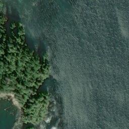 Satellite imagery of Point Capones, US