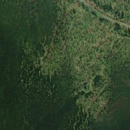 Satellite imagery of Porcupine Mountain, CA