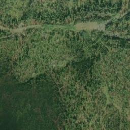 Satellite imagery of Porcupine Mountain, CA