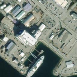 Satellite imagery of Charcoal Point (historical), US