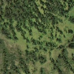 Satellite imagery of Azu Mountain, CA