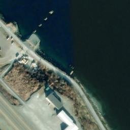 Satellite imagery of Charcoal Point (historical), US