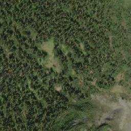 Satellite imagery of Azu Mountain, CA