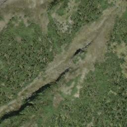 Satellite imagery of Azu Mountain, CA