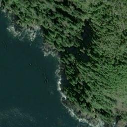 Satellite imagery of Point San Roque, US