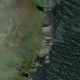 Satellite imagery of Glengad Head, IE