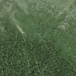 Satellite imagery of Thabah Mountain, CA
