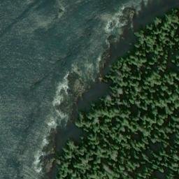 Satellite imagery of Point Quemada, US