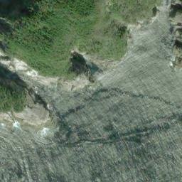 Satellite imagery of Cape Chirikof, US