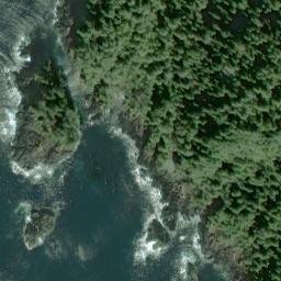 Satellite imagery of Point Quemada, US
