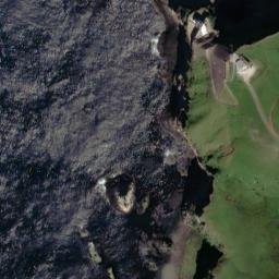 Satellite imagery of Derginan Point, GB