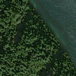 Satellite imagery of Point Bocas, US