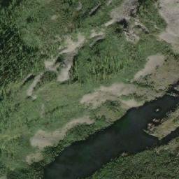 Satellite imagery of Mount Thomas, CA