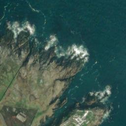Satellite imagery of Fanad Head, IE