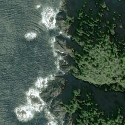 Satellite imagery of Point Rosary, US