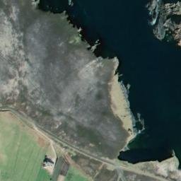 Satellite imagery of cairn, GB