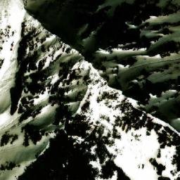 Satellite imagery of Spike Peak, CA