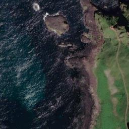 Satellite imagery of Giant's Causeway, GB