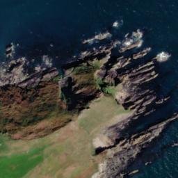 Satellite imagery of Inishowen Head, IE