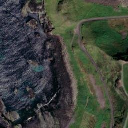 Satellite imagery of Giant's Causeway, GB