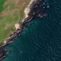 Satellite imagery of Inishowen Head, IE