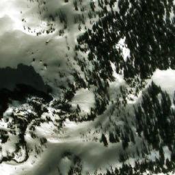 Satellite imagery of Mount Blanchet, CA