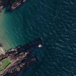 Satellite imagery of Dunagree Point, IE
