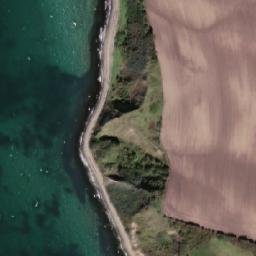 Satellite imagery of Sønderby Klint, DK
