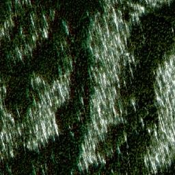 Satellite imagery of Mount Bergeron, CA