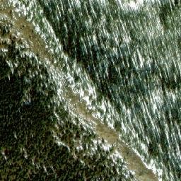 Satellite imagery of Mount Bergeron, CA