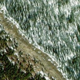 Satellite imagery of Mount Bergeron, CA