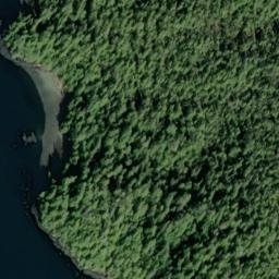 Satellite imagery of Halibut Nose, US