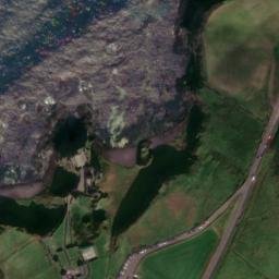 Satellite imagery of Dunluce Castle, GB