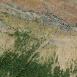 Satellite imagery of Bullmoose Mountain, CA