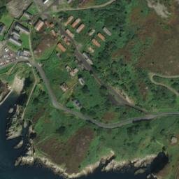 Satellite imagery of Dunree Head, IE