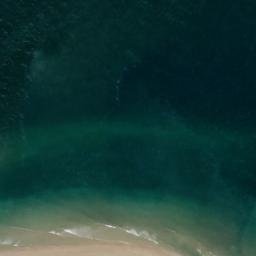 Satellite imagery of Magilligan Point, GB