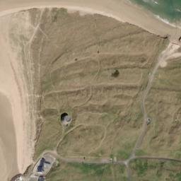 Satellite imagery of Magilligan Point, GB