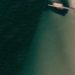 Satellite imagery of Magilligan Point, GB