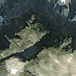 Satellite imagery of Monument Peak, CA