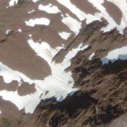 Satellite imagery of Mount Philippa, CA