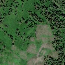 Satellite imagery of Misinchinka Ranges, CA
