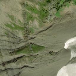 Satellite imagery of Mount Kinney, CA