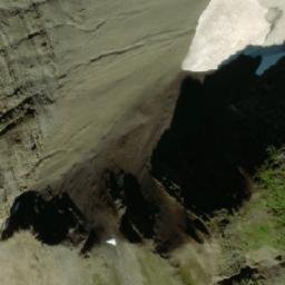 Satellite imagery of Mount Kinney, CA