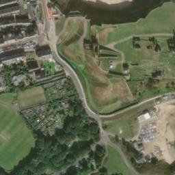 Satellite imagery of Tynemouth Castle, GB