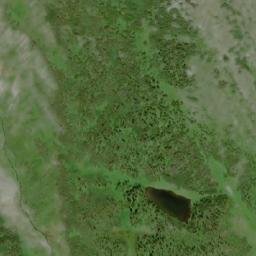 Satellite imagery of Mount Aitken, CA